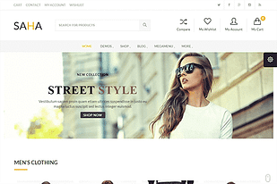 Theme Junkie Saha WordPress