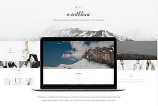 Montblanc - Minimal Creative PSD