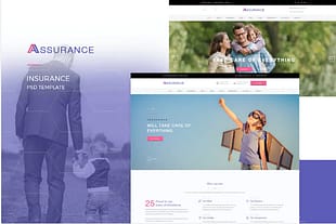 Assurance - Insurance PSD Template