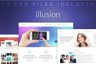 illusion - PSD Multiconcept Template