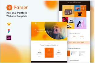 Pamer - Personal Portfolio Website