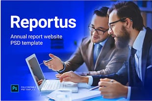 Reportus - Annual Report Website