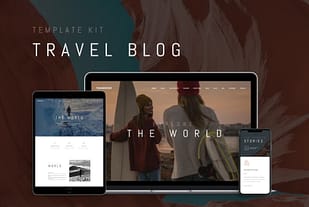 Vagabonds - Travel Blog Template