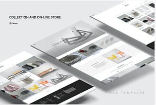 Collection PSD Template