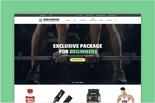 BodyCenter - eCommerce PSD Template
