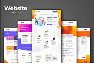 Corporate Agency Website Templates