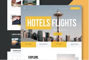 Travel Agency - PSD Website