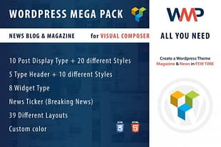 Wordpress Mega Pack for Visual