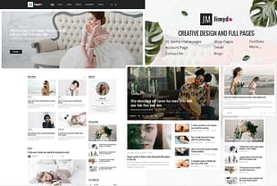 Jimydo - Blog / Magezine PSD