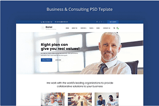 Bonsi - Business & Consulting PSD