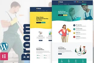 Broom - Elementor Cleaning Company