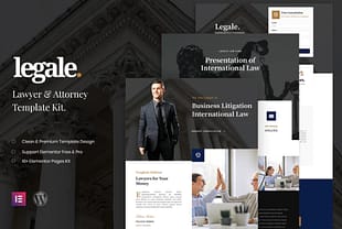 Legale - Lawyer & Law