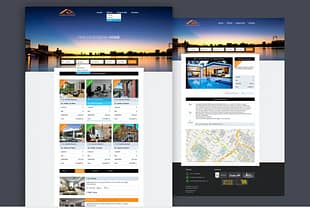 Real Estate PSD Website