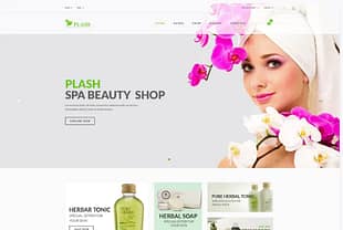 Plash Spa - eCommerce PSD