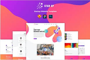 Star Up - Website Template