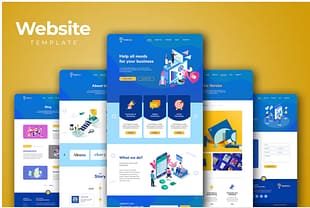 Corporate Agency Website Templates