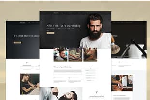 Cigawel - Barbershop PSD Template