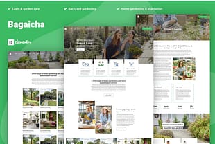 Bagaicha - Landscape & Gardening Elementor Template Kit