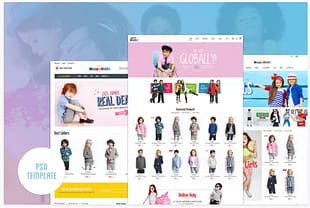 HappyChild - Fashion eCommerce PSD Template