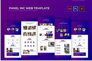 Panel Inc - PSD Web Template