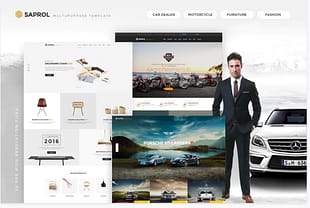 Saprol - Multipurpose PSD Template
