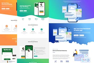 Baha - Apps Landing Template