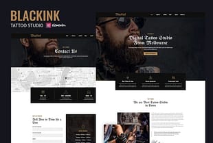 Blackink - Tattoo Studio Elementor