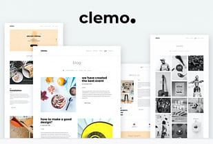 Clemo - Multipurpose PSD Template