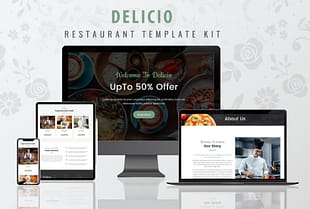 Delicio - Restaurant WordPress Template