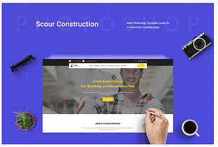 Scour Construction - PSD Template