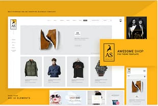Awesome Shop PSD Template
