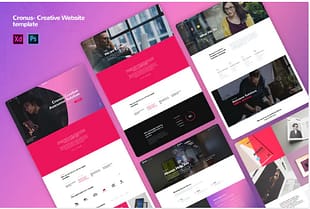 Cronus - Creative agency Website