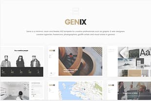 Aesthetic PSD Template