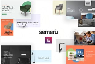 Semeru - Furniture Store Elementor Template Kit
