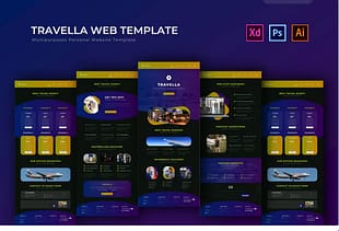 Travella - PSD Web Template