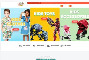 Kids - PSD Template