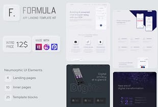 Formula - Software & App Landing