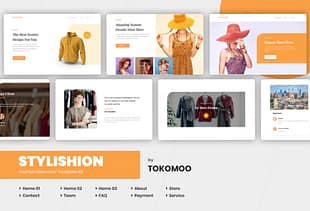 Stylishion | Fashion Elementor Template