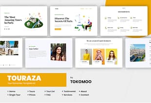 Touraza | Tour Elementor Template