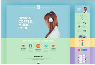 Creative Portfolio PSD Template