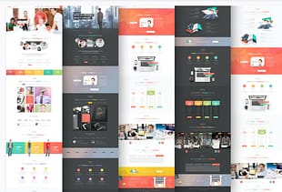 Creative Web Template - PSD
