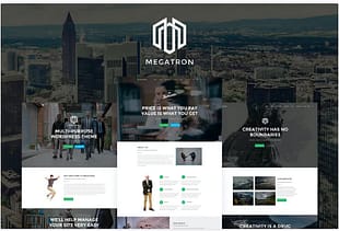 Megatron - Website Templates