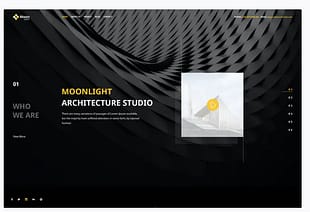 Moonlight - PSD Template