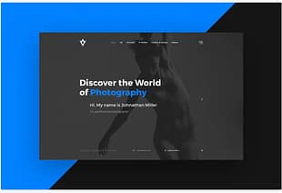 Albedo - Photography PSD Template
