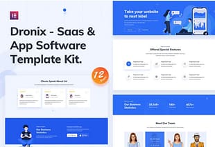 Dronix - SaaS & Startup Template