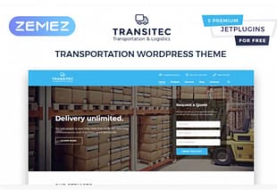 Transitec - Transportation Multipurpose Minimal