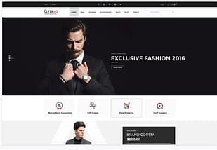 Clothing - eCommerce PSD Template