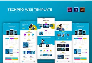 Techpro - PSD Web Template