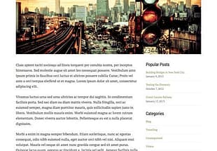 OboxThemes Personal WordPress Theme