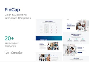 FinCap - Finance Template Kit